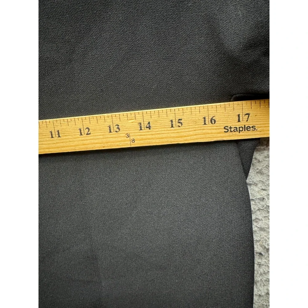 Cos Tailored Crewneck Long Sleeve Mini Dress Black Womens Size 4 US / 34 UK